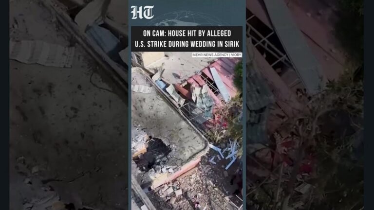 ‘Brutal attack’: US missile hits wedding reception in Sirik, Iran – What happened, casualties and what to know | Today’s news