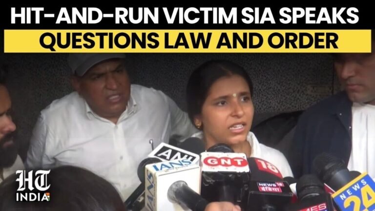 Gurugram hit and run case: Biker Sia breaks silence, asks ‘Why aren’t police arresting him?’ | Today’s news