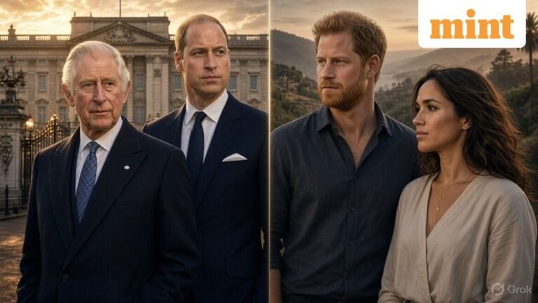 King Charles and Prince William agree on THIS one thing about Prince Harry and Meghan | Today’s news