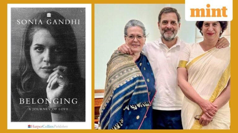 HarperCollins India to publish Sonia Gandhi’s memoir “Belonging” after Penguin series | Today’s news