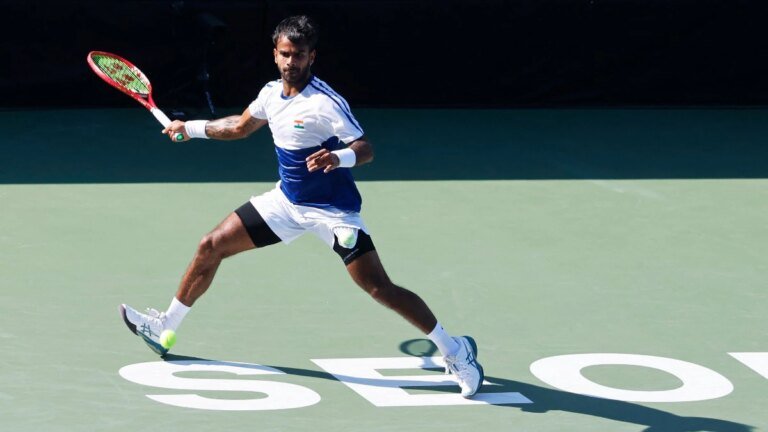 Sumit Nagal falters again as India suffer 1-3 defeat to South Korea in Davis Cup