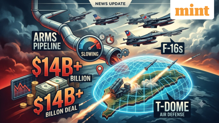 Taiwan-US arms pipeline slows: What we know so far about F-16 fighters, the $14 billion deal and the T-Dome | Today’s news