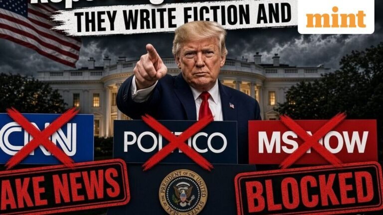 Trump Blocks CNN, MSNOW and Politico from White House: ‘Reporting FAKE NEWS’, ‘Writing Fiction and Lies’ | Today’s news