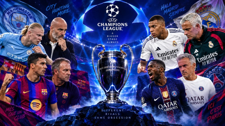 Familiar giants, unfinished business and a Champions league season full of new dreams