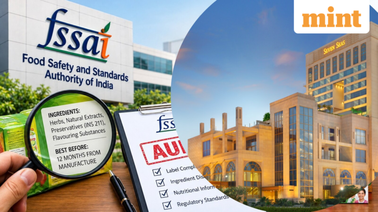 FSSAI action at Seven Seas Hotel: Spoiled food, blackened oil, cockroaches found; 74 kg of food destroyed on site | Today’s news