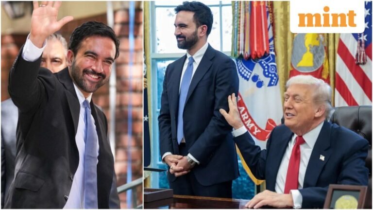 Gracie Mansion meeting: Zohran Mamdani hosts Donald Trump in New York as UN General Assembly week begins | Today’s news