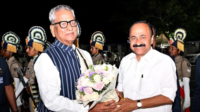 Kerala Governor-designate Om Prakash Mathur arrives in Thiruvananthapuram; will be sworn in on October 23