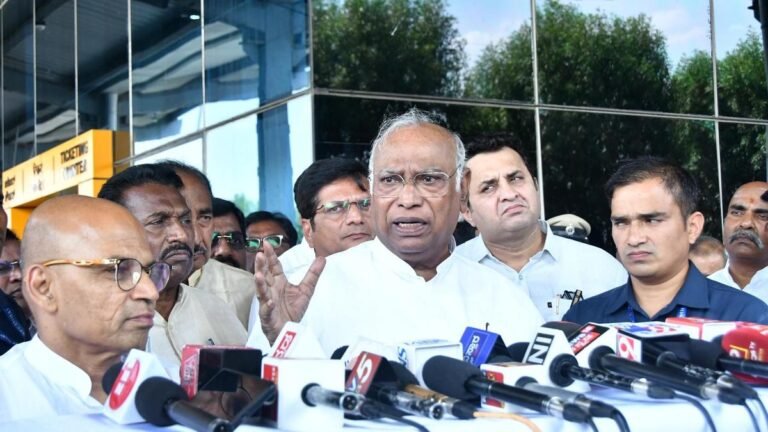 The Modi government has imposed an “undeclared state of emergency”, Kharge claims