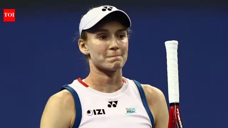 World number one Elena Rybakina has pulled out of the Wuhan Open after a shock defeat at the China Open