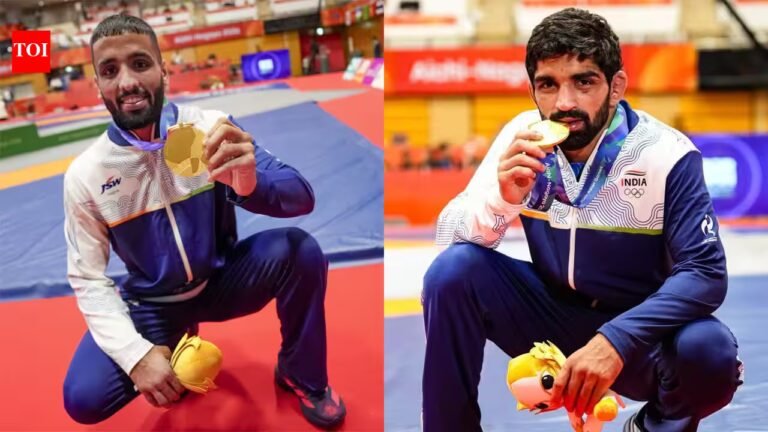 World champion defeated, Olympic champion dethroned at Asian Games: Wrestlers dream of hearing India’s national anthem at LA Olympics