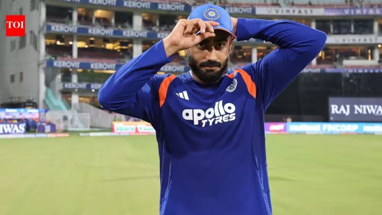 Naman Dhir makes his T20I debut; Vaibhav Sooryavanshi was left out as India decided to beat the West Indies