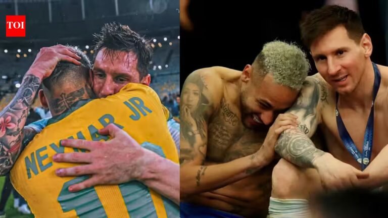 ‘Thank you for making me love football even more’: Neymar’s heartfelt message to Lionel Messi after Argentina farewell