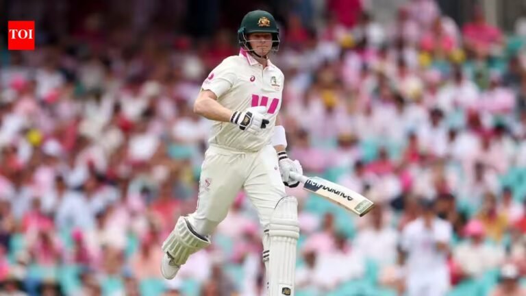 Steve Smith hit by Anrich Nortje’s bouncer, misses Day 4 fielding duties; Australia is waiting for an update