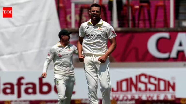Josh Hazlewood’s career-best six helps him leapfrog Brett Lee in Australian Test wicket-taking history
