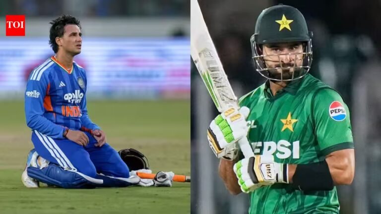 Sahibzada Farhan, now the Pakistan captain, beats India’s Abhishek Sharma to write a new T20I record