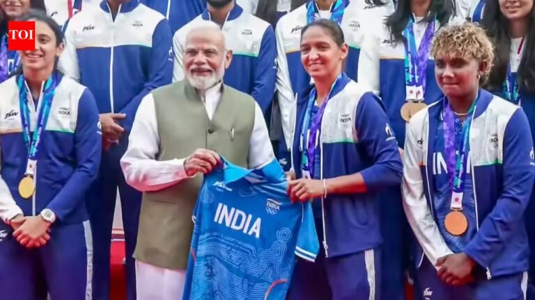 ‘Your success is not yours alone’: PM Modi meets Asian Games medal winners, praises India’s sporting achievements