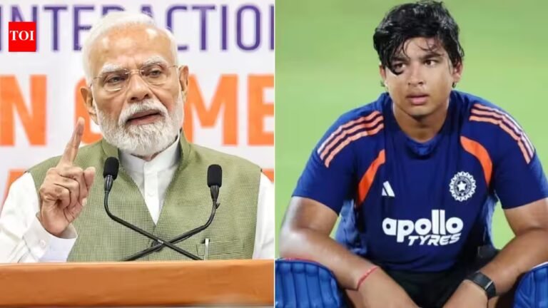 PM Modi praises teenage medalists from Asia, Vaibhav Sooryavanshi’s reaction says it all