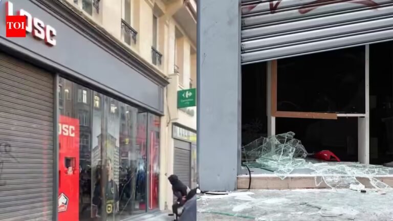 French riots hit football: Olympique de Marseille and Lille shops looted as clubs condemn violence
