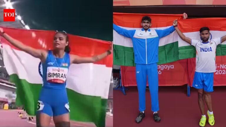 Asian Para Games: Simran, Praveen Kumar, Sachin Khilari shine as India’s medal tally rises to 62