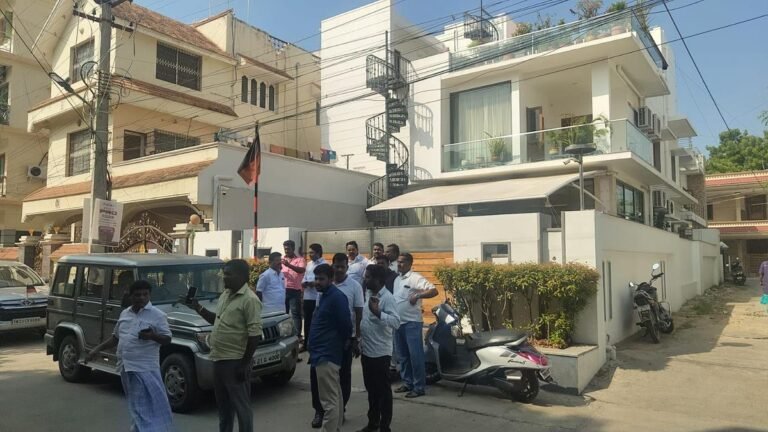 DVAC is searching places associated with the former DMK MLA in Vellore