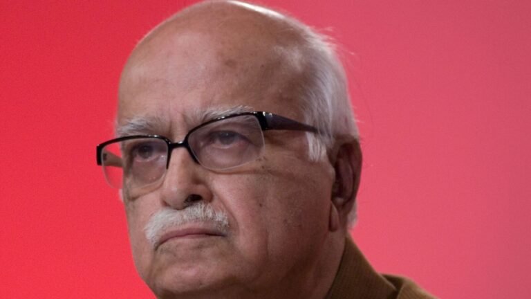 LK Advani hospitalized in Delhi, undergoing treatment for chest infection; stable state | Today’s news