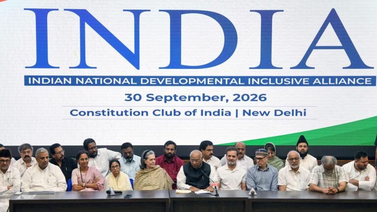 INDIA Block is yet to get the appointment of President for ECI Affairs
