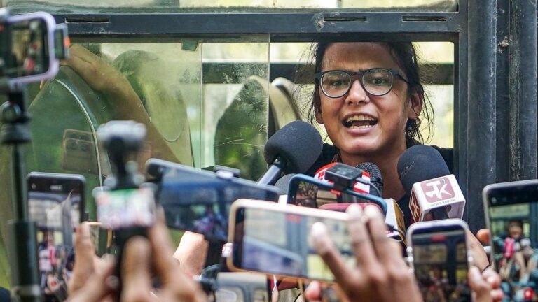CEC protest Gyanesh Kumar update: AISA president Neha Bora, Prashant Bhushan among 150 protesters detained in Delhi