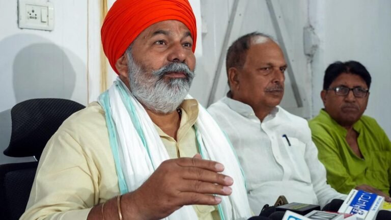 Rakesh Tikait Warns Bihar State Government Against Satellite Township Projects