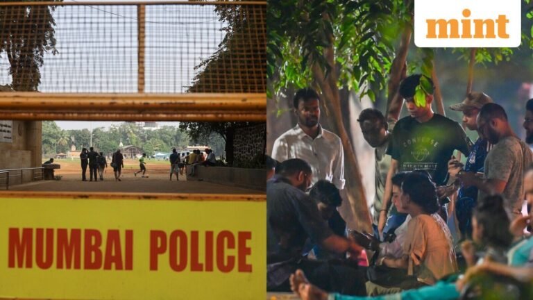 CJP Protest in Mumbai: Security measures in and around Shivaji Park outside Jail Bharo Andolan | Today’s news