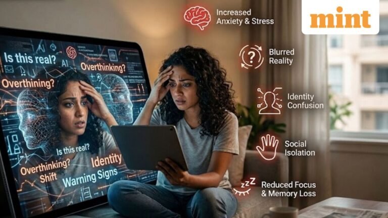 Are you using too much AI? Doctor shares 5 warning signs to look out for before it takes a toll on your mental health | Today’s news