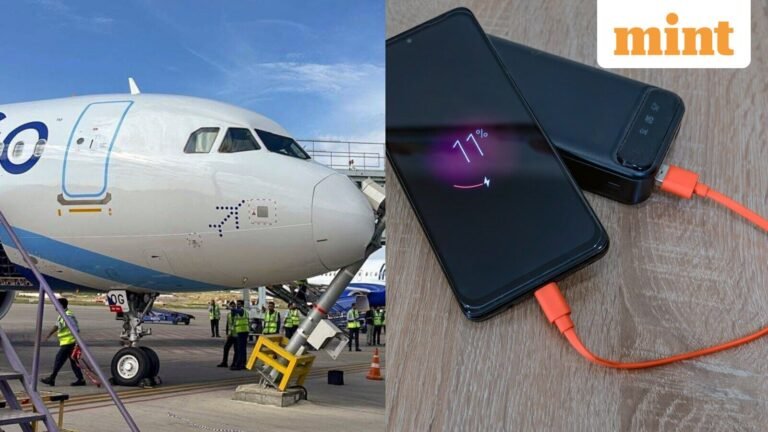Chennai-bound IndiGo flight diverted to Hyderabad after on-board fire: How do power banks catch fire on a plane? | Today’s news