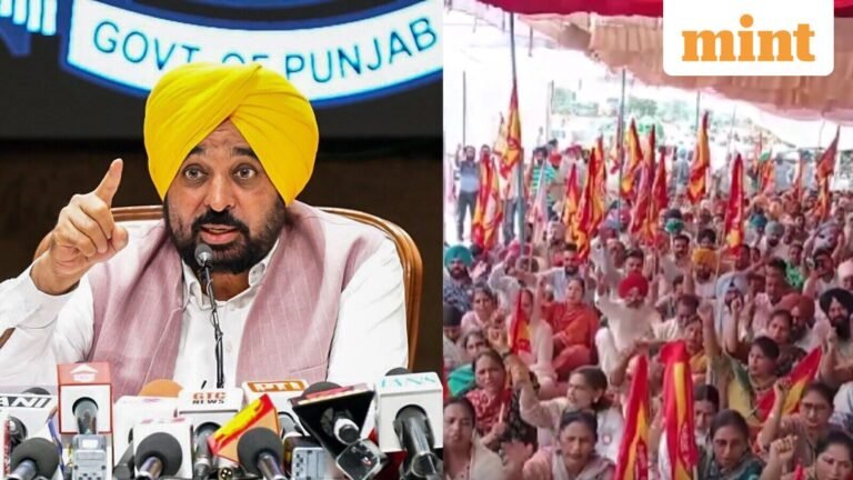 Punjab government offices empty as employees strike over pending DA, pension revision | Watch the video | Today’s news