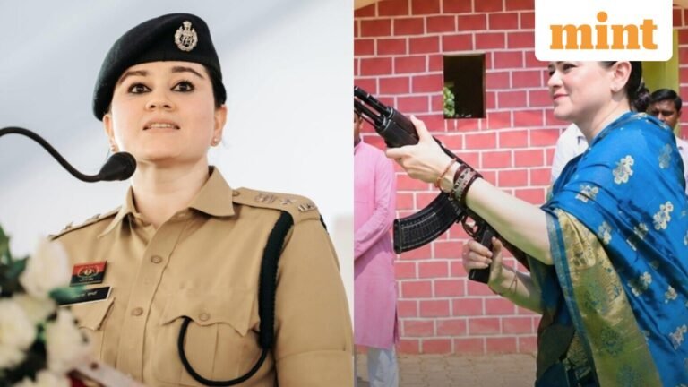 Who is IPS Officer Ankita Sharma? How She Created Controversy By Firing AK-47 During Vijayadashami Shastra Puja | Today’s news