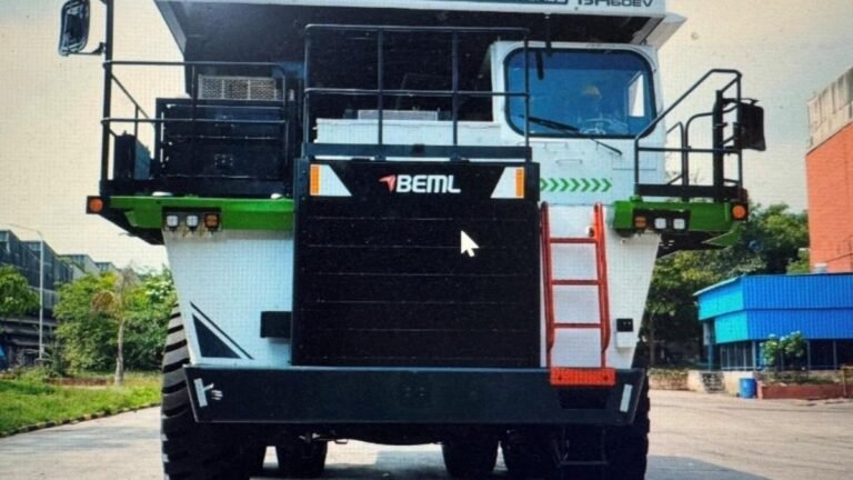 BEML Mysuru introduces 60 tonne electric dump truck for mining operations