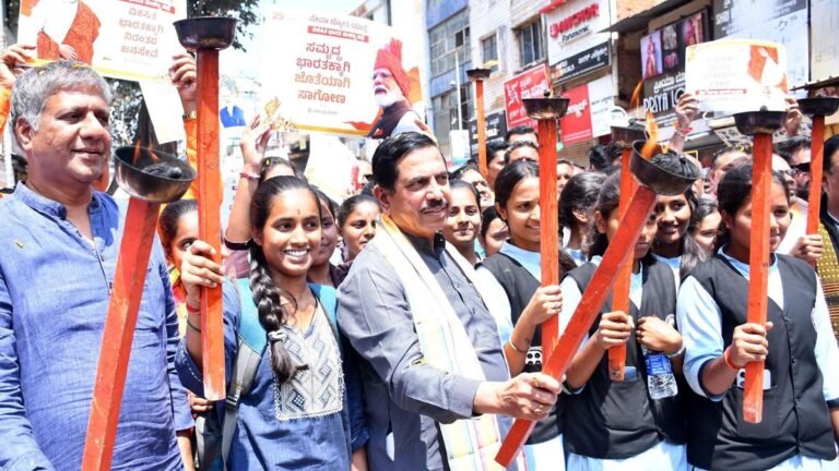 Rahul Gandhi is protesting ECI out of desperation, says Pralhad Joshi