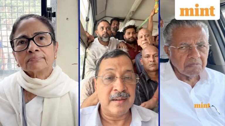“What are you so afraid of?” Opposition reacts as 3 former CMs are detained in Delhi | Today’s news