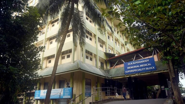 Department of Cardiology at Kozhikode MCH who need critical care