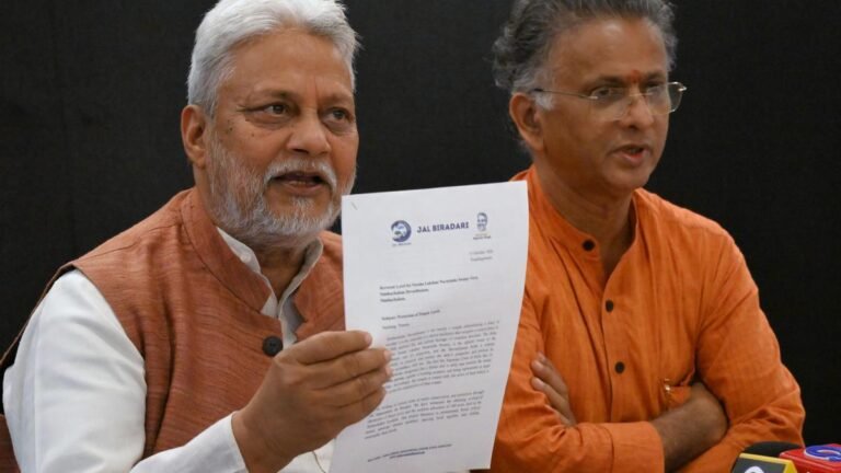 “Waterman of India” opposes use of water from reservoirs for data centers