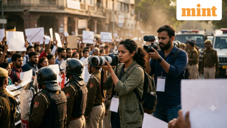 Show press ID, avoid confrontations: PCI issues guidelines for journalists covering protests after Delhi detention | Today’s news