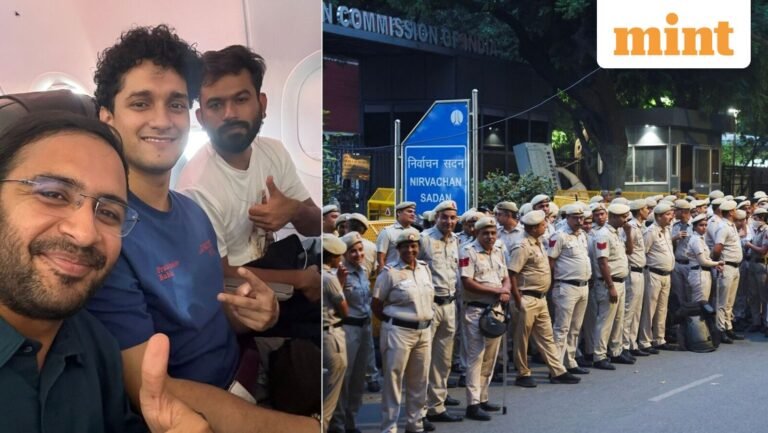 CJP Protest: Abhijeet Dipke, Saurav Das Detained at Delhi IGI Airport | Who else was taken into custody? | Today’s news
