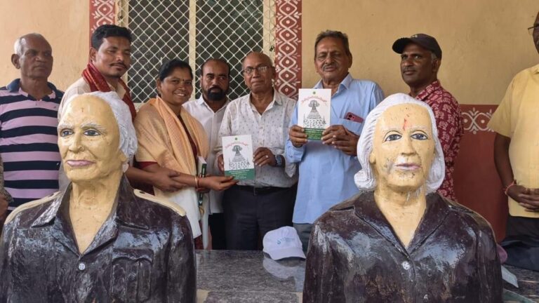 Literary personalities visit the memorial museum of prof. Haimendorf at Marlavai in Kumram Bheem Asifabad district