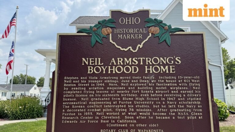 Neil Armstrong’s orphanage saved by a donation of 3.8 cr. Today’s news