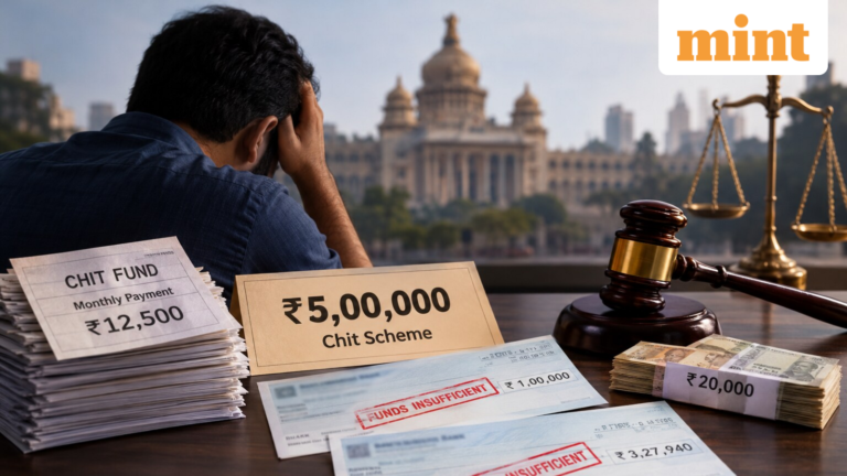 Bengaluru man pays ₹12,500 per month for 40 months, gets ₹20,000 from chit fund: Consumer court orders payment of ₹4.08 lakh | Today’s news