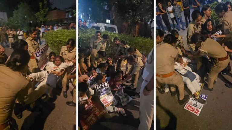 Anti-CEC protest Highlights, October 11: CJI Surya Kant refuses to meet INDIA bloc leaders; Delhi Police detaining women protesters in the evening