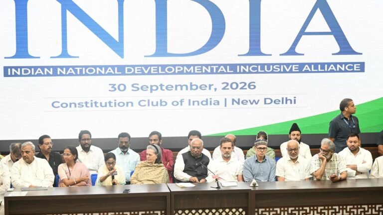INDIA block will start a nationwide campaign against CEC, SIR from 2nd October