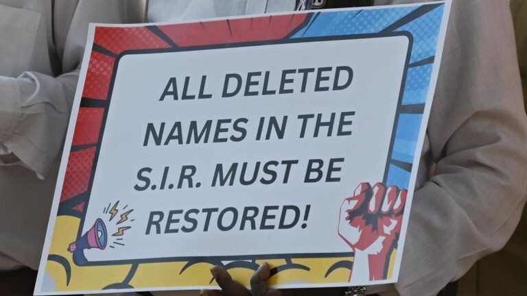 SIR: ECI requests BLOs to revisit the deleted list and ensure that those who are eligible but left out are re-enrolled within a month