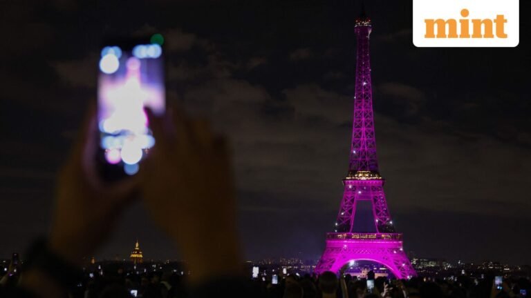 Watch: Eiffel Tower lights up pink for Octobre Rose — here’s why | Today’s news