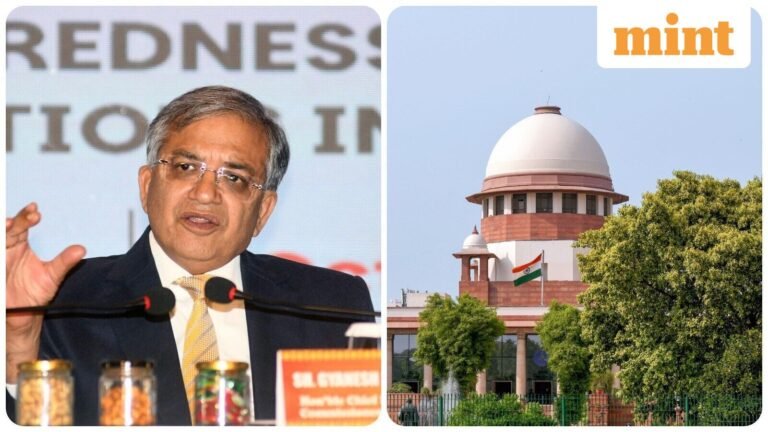 SIR Series: Supreme Court refuses to issue interim order to suspend CEC Gyanesh Kumar, issues notice to EC, Center | Today’s news