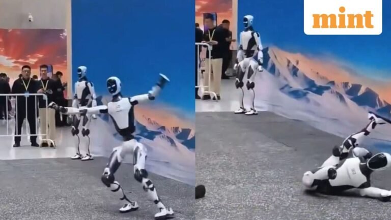 When a humanoid robot fell during a Kung Fu China demo and lost part of its leg – What happened? Chinese Reactions on Social Media | Today’s news