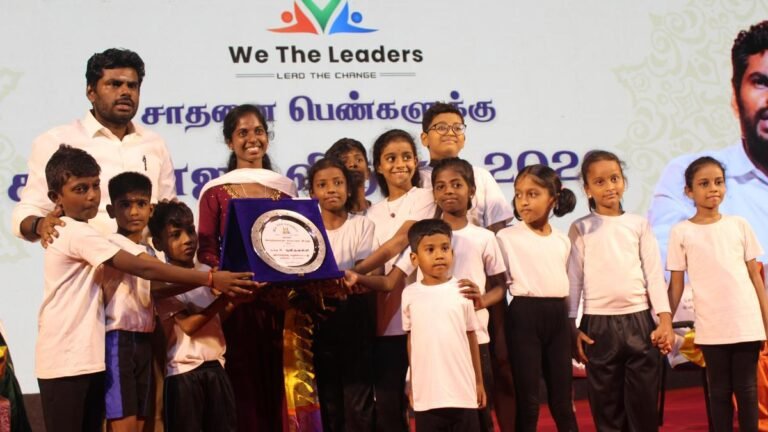 The state cabinet should have 50% women ministers, says Annamalai